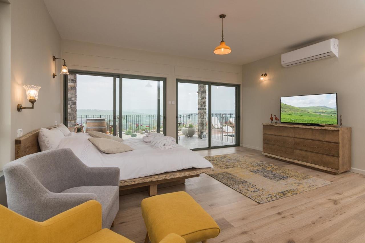 Terra Nova: Lakeside Villa with Private Pool, Jacuzzi and Sauna Yavne'el Exterior photo